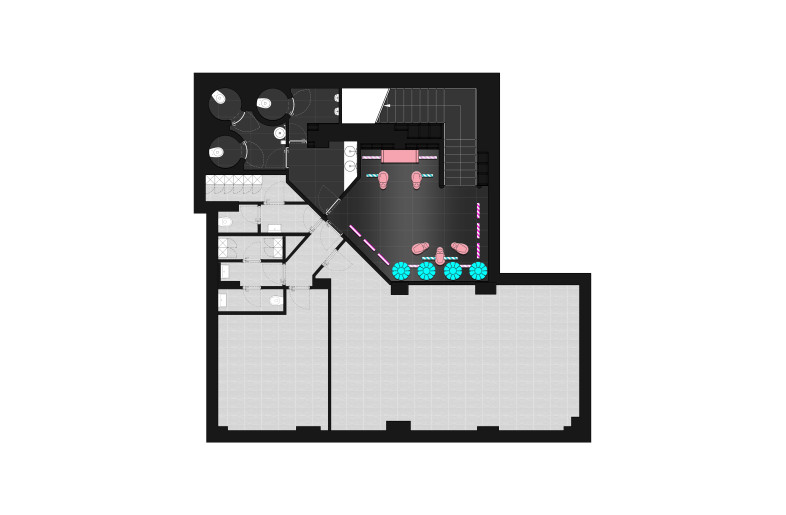 TAKO basement floor - COLLIDANIELARCHITETTO
